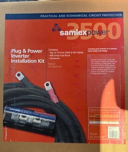 Samlex DC-3500-KIT Wechselrichter Installationsset Neu OPEN BOX - Bild 1 von 3