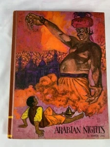 Book Arabian Knights, Educator Classic Library #8 by Andrew Lang HB Vintage 1968 - Imagen 1 de 12