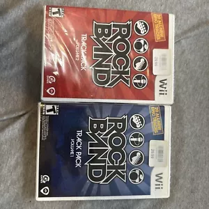 Rock Band Track Pack Volume 1 & 2, Both SEALED! - Picture 1 of 8