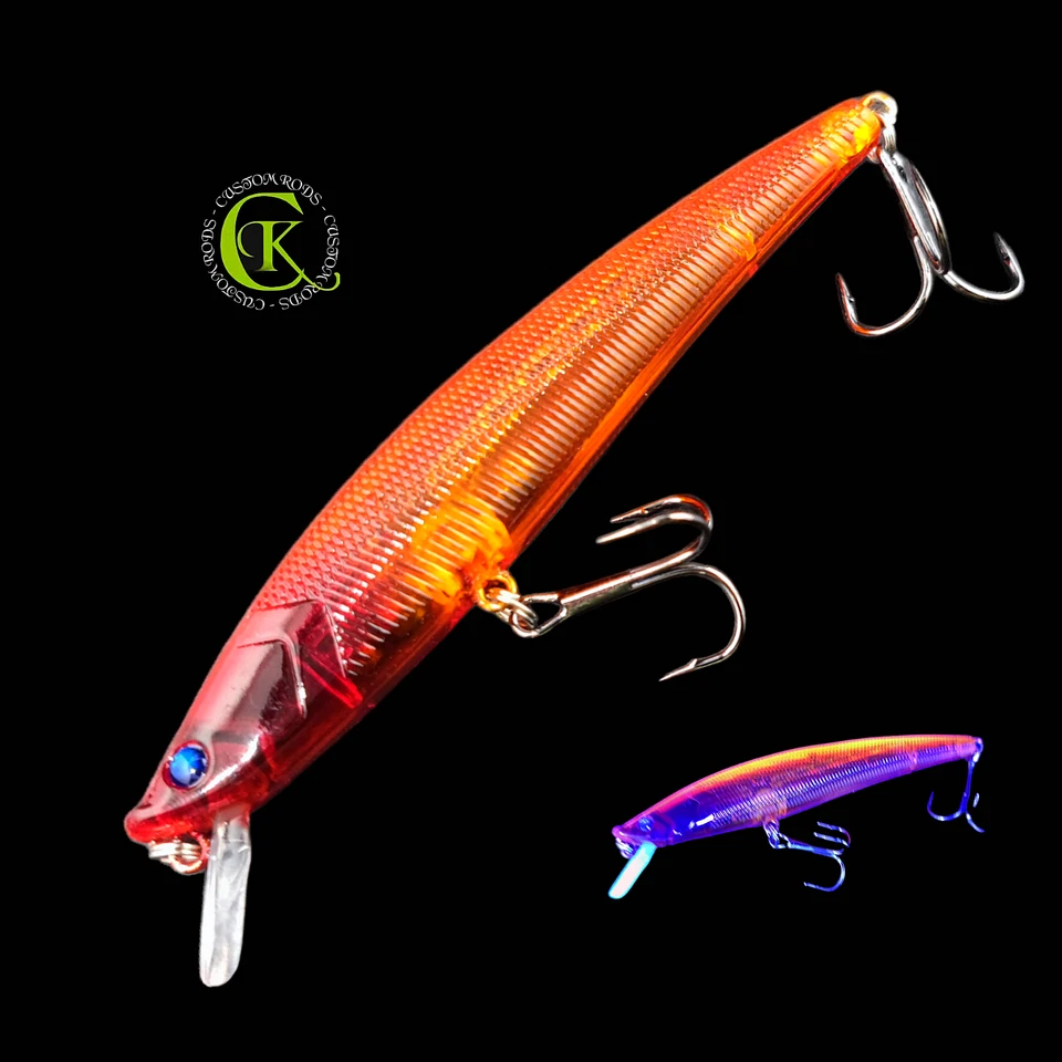 Twitchbait 11,5cm UV Hardbait Crankbait Wobbler Kunstköder Zander Hecht Pike NEW - Bild 1 von 1