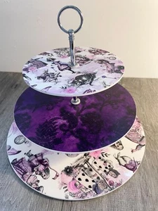 Tortenständer, individuell bedrucktes Design Acrylschichten, Afternoon Tea Ständer - Bild 1 von 3