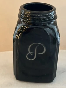 Vintage McKee Black Pepper Shaker No Top Art Deco - Picture 1 of 3