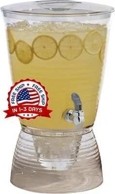 Dispensador De Bebidas De 2.5 Galones Sin BPA Para Fiesta Eventos Días Calurosos Foto 1 de 4