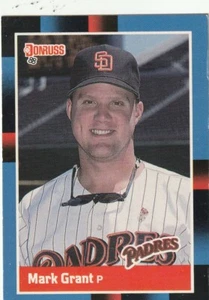 FREE SHIPPING-MINT-1988 Donruss #511 Mark Grant San Diego Padres +BONUS CARDS - Picture 1 of 1