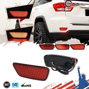 Luz trasera reflectora giratoria LED roja única para Jeep Grand Cherokee 2011-2021 - Imagen 1 de 12