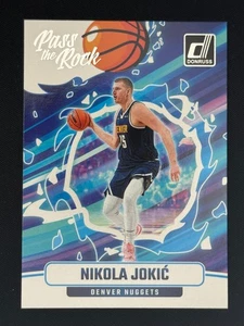 2024-25 Panini Donruss Nikola Jokic Pass the Rock #8 - Picture 1 of 2