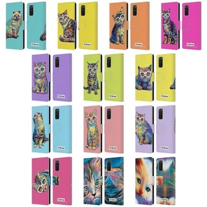 OFFICIEL P.D. MORENO CHATS ÉTUI COQUE EN CUIR POUR SAMSUNG TÉLÉPHONES 1 - Photo 1 sur 13