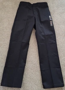 Pantalones de skate Dickies para hombre talla 32x32 negros calce regular tiro medio nuevos - Imagen 1 de 9