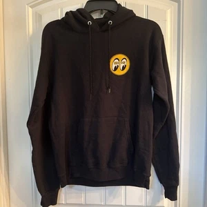 Mooneyes Racing Kids Hoodie Sweatshirt Size Small Black - Picture 1 of 6