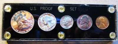 1953 SILVER PROOF SET IN A CAPITAL HOLDER. STUNNING COIN SET. - Image 1 of 2