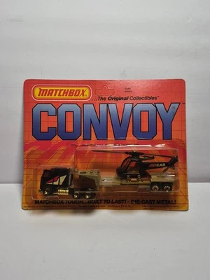 VTG Matchbox 1983 Convoy CY11 Kenworth COE Helicopter Transporter - Image 1 of 4