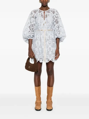 ZIMMERMANN New Coco Long Sleeve Guipure Lace Dress $850 sz 2 (M)US - Image 1 of 4