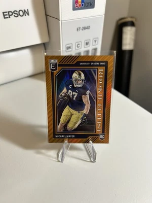 2023 Panini Donruss Elite - дебютант элитный Майкл Майер #RE-14 (RC) /25  - Изображение 1 из 2