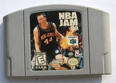 NBA Jam 99 (Nintendo 64, 1998) N64 TESTED - Image 1 of 2