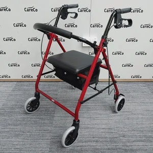 CareCo Red Spirit Rollator - Picture 1 of 20