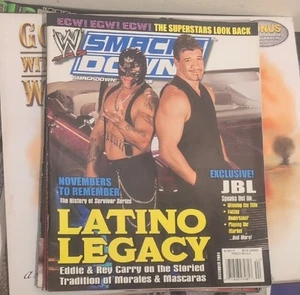 WWE Smackdown Magazin Dezember 2004 Eddie Guerrero Rey Mysterio Latino mit Poster - Bild 1 von 10