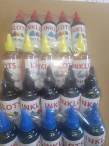 Tinta de recarga premium 2000 ml para impresoras HP Canon Epsn Lexmark Dell Kodak - Imagen 1 de 2