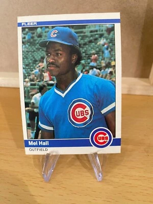 1984 Fleer #493 Mel Hall - Image 1 of 2