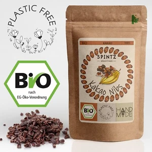 2kg Bio Kakaonibs - Kakao Nibs roh, gebrochene Kakaobohne | Kakaobohnensplitter - Bild 1 von 8