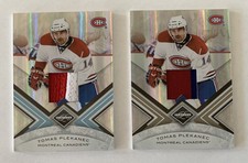 2010-11 Panini Limited Threads Prime Tomas PLEKANEC 01/25 & 015/199 Canadiens