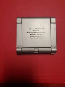 2002 Detroit Metro Flughafen Taschenrechner Terminal Eröffnung Promo NEU L@@K! - Bild 1 von 3
