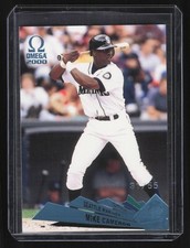 2000 Pacific Omega Mike Cameron #131 Platinum Blue Parallel /55 Mariners 