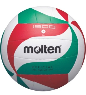 24 Stück Volleybälle Molten 1500 Gr. 5 kleine Größe für Halle Indoor Synthetik