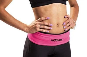 Running Waist Pack Dual Zippers Waterproof Belt Jogging & Outdoor Essentials - Picture 1 of 26