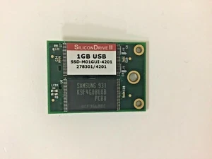 SILICON SYSTEMS INC - SiliconDrive II 1GB USB SSD-M01GUI-4201 - Picture 1 of 3