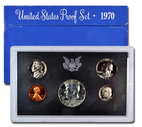 1970-S Large Date Proof Set From The San Francisco Mint Cover