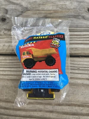 De colección 1999 Wendy's Mini Hasbro Clásicos Tonka Camión de Volteo Vehículo Niños Comida Juguete Foto 1 de 4