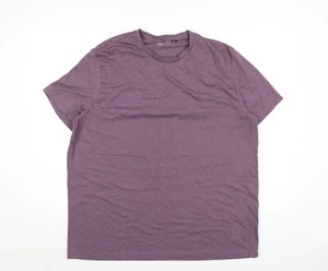 Burton Mens Purple Cotton T-Shirt Size XL Round Neck - Picture 1 of 10
