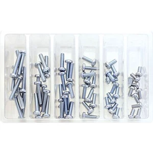 Bolt MC Hardware M5 Pan Head Phillips Assortment - 120-Piece Kit SV-M5PAN - Picture 1 of 4