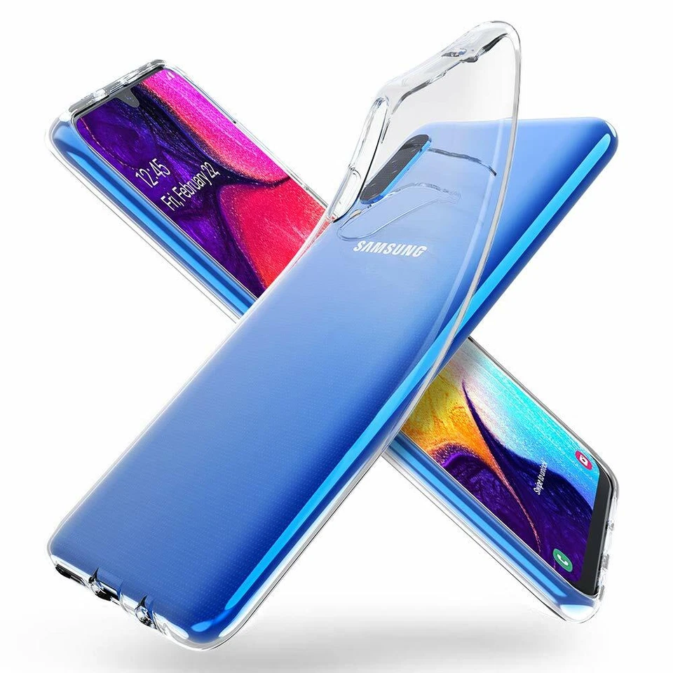 COVER CUSTODIA PER SAMSUNG A50 A 50 TRASPARENTE TPU SLIM MORBIDA ULTRASLIM - Immagine 1 di 4