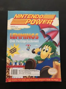 Nintendo Power Volume 37 (June 1992) Lemmings w/Poster - Picture 1 of 5