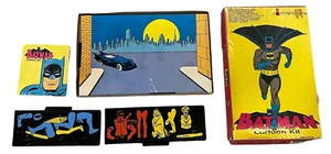 Vintage Batman & Robin Colorforms Cartoon Kit 1976 DC Comics *FREE SHIPPING* - Picture 1 of 3