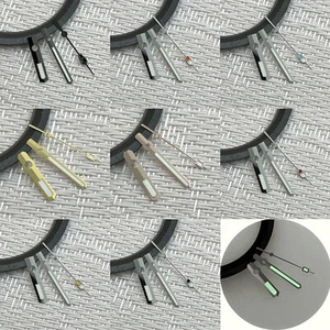 Green Luminous Three Watch Hands Set For NH34/NH35/NH36/4R35/4R36 Movement - Picture 1 of 24