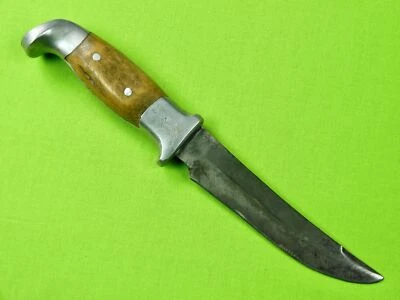 US Post WW2 Custom Handmade R.H. RUANA Bonner Montana 12B Small S Hunting Knife - Image 1 of 4