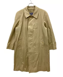 Authentic Burberry's Balmacaan Coat L size beige K210 - Picture 1 of 24