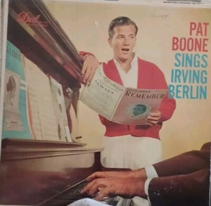 Pat Boone Sings Irving Berlin 1957 Vinyl LP Record Album Dot DLP 3077 MONO Look - Picture 1 of 4