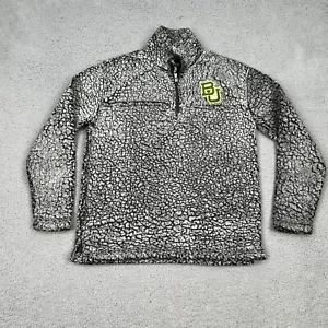 Baylor University Bears Erwachsene S 1/4 Reißverschluss Boxercraft strukturierter Polyester Pullover - Bild 1 von 11