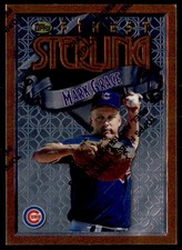1996 Finest Sterling Mark Grace Chicago Cubs #267