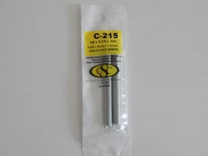 Paquete de 2 resortes de extensión utilitarios Century Spring C-215 de 3/8 pulgadas x 3-3/4 pulgadas - Imagen 1 de 3
