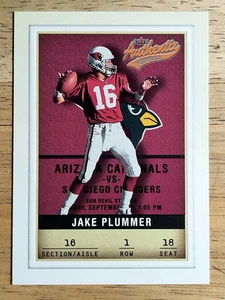 2002 Fleer Authentix #1 Jake Plummer - Picture 1 of 2