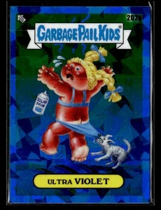 2022 Topps Garbage Pail Kids Sapphire Edition - #202a Ultra Violet - Picture 1 of 2