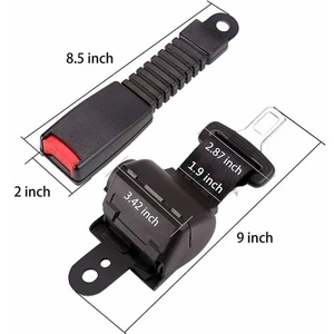 42'' Golf Cart Belts Universal Lap Straps For EZGO Yamaha Club Car Retractable& - Foto 1 di 8