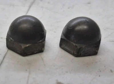 John Deere 110 112 140 300 314 317 pair of fender pan Cap Nuts - Image 1 of 2