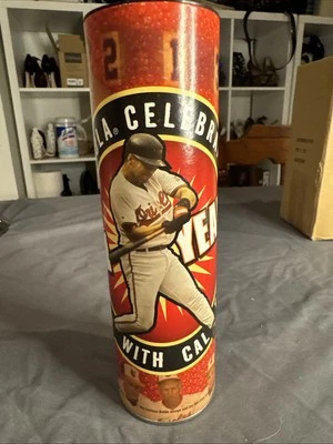 Orioles 2001 Cal Ripken Conmemorativo Coca-Cola 8oz Botella de Vidrio y Contenedor. Foto 1 de 2