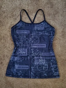 Lululemon Power Y Racerback Tanktop Größe 8 Y2K Grunge - Bild 1 von 4