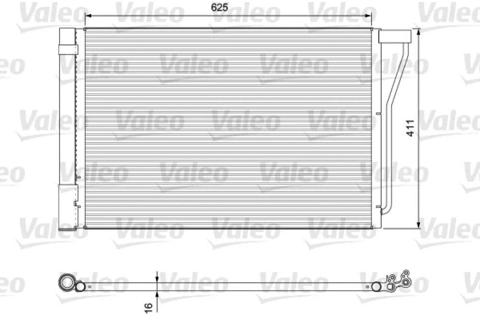 Valeo A/C Condenser For BMW M5 814388 - Изображение 1 из 1